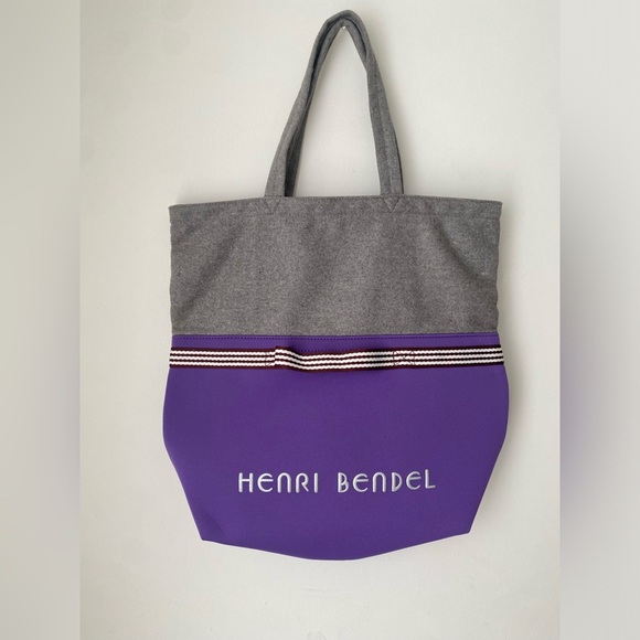 Henri Bendel Bag Fabric Tote - Picture 1 of 8